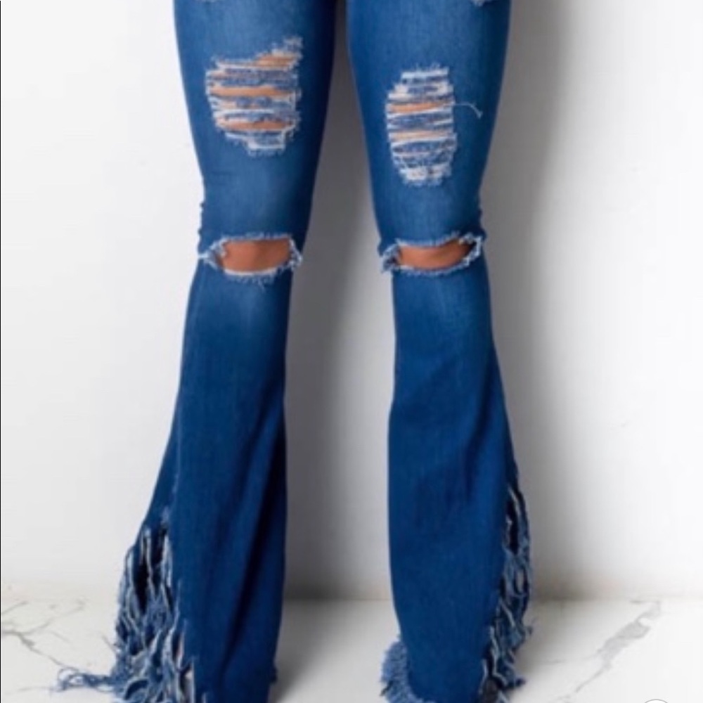 Distressed Jeans